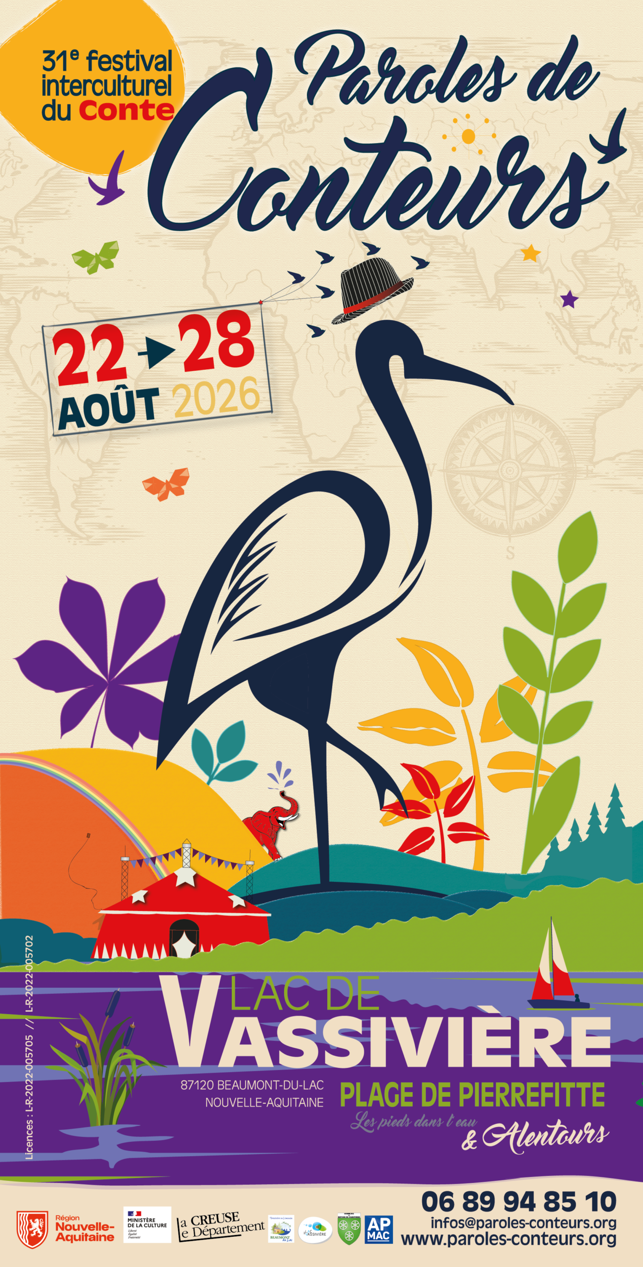 Affiche 2026 Paroles de Conteurs